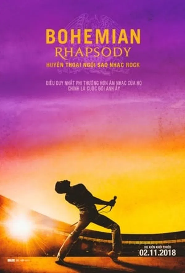 Poster phim Bohemian Rhapsody: Huyền Thoại Ngôi Sao Nhạc Rock trên Xem Phim Fun