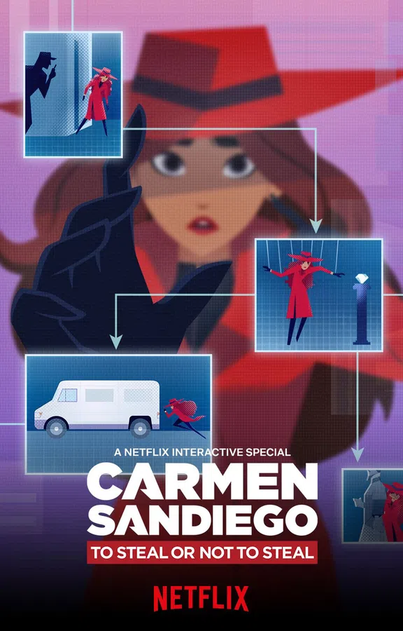 Xem Phim Carmen Sandiego: Trộm hay không trộm Vietsub HD Online
