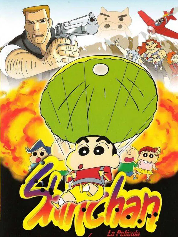 Poster phim Crayon Shin-chan : Chiến Tranh Chớp Nhoáng ! Phi Vụ Bí Mật Của "Móng Lợn" trên Xem Phim Fun
