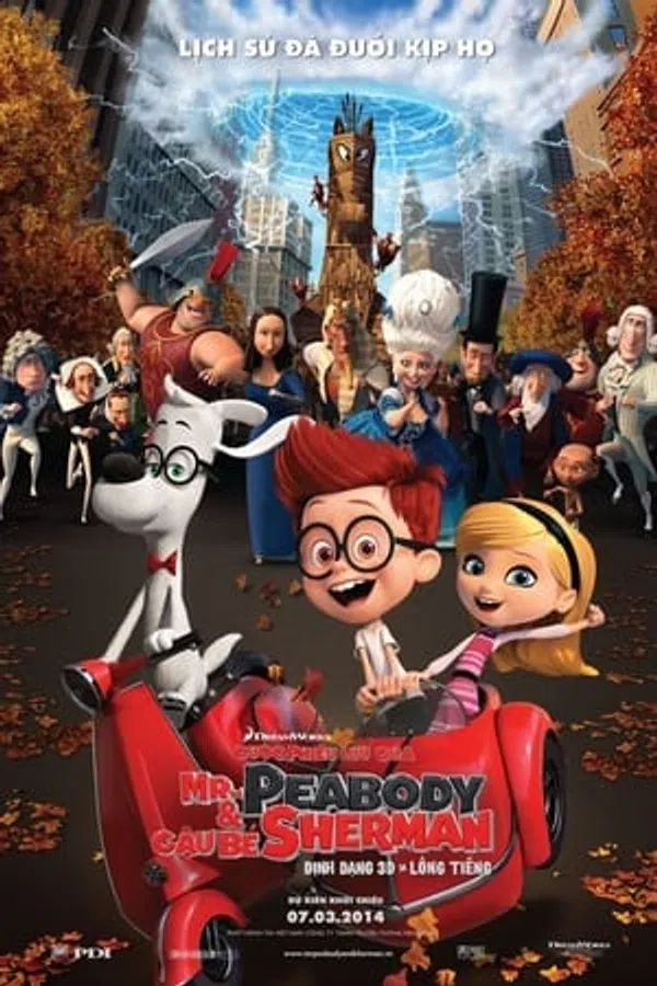 Xem Phim Cuộc Phiêu Lưu của Mr. Peabody và Cậu Bé Sherman Vietsub HD Online