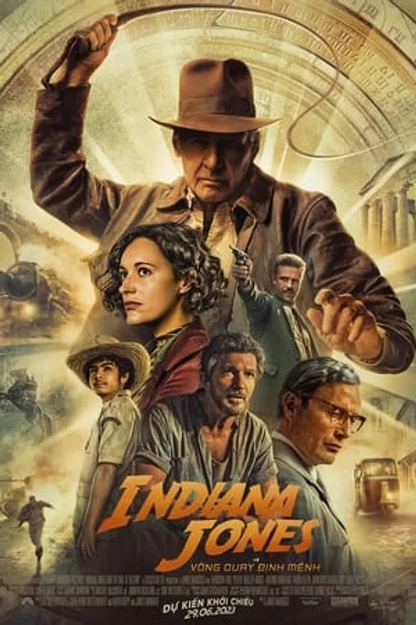 Poster phim Indiana Jones và Vòng Quay Định Mệnh trên Xem Phim Fun