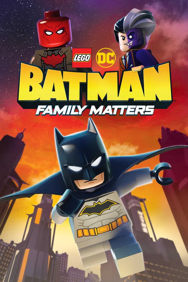 Poster phim LEGO DC- Người Dơi Và Vấn Đề Đại Gia Đình trên Xem Phim Fun
