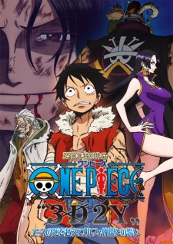 Poster phim One Piece 3D2Y: Ace no shi wo Koete! Luffy Nakama Tono Chikai trên Xem Phim Fun