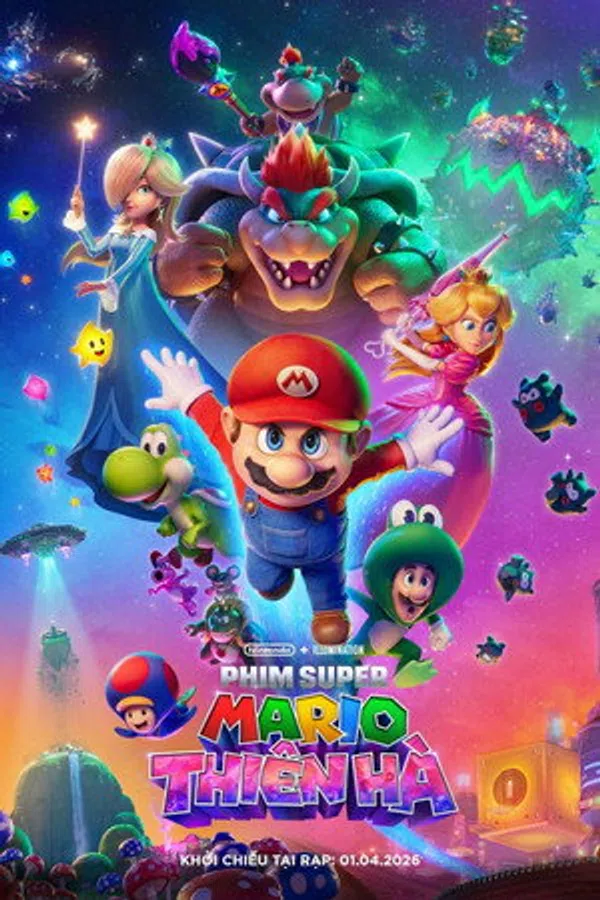 Xem Phim Phim Super Mario Thiên Hà Vietsub HD Online