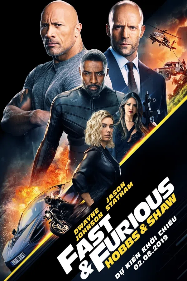 Xem Phim Quá Nhanh Quá Nguy Hiểm: Hobbs & Shaw Vietsub HD Online